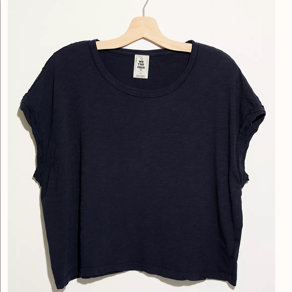 Free People We the Free You Rock Tee in Black